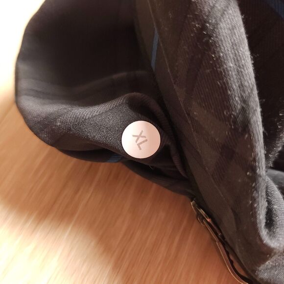 Lululemon Pace Breaker Shorts Mens XL Black Check 7” Gym Lined Athletic - Picture 3 of 11